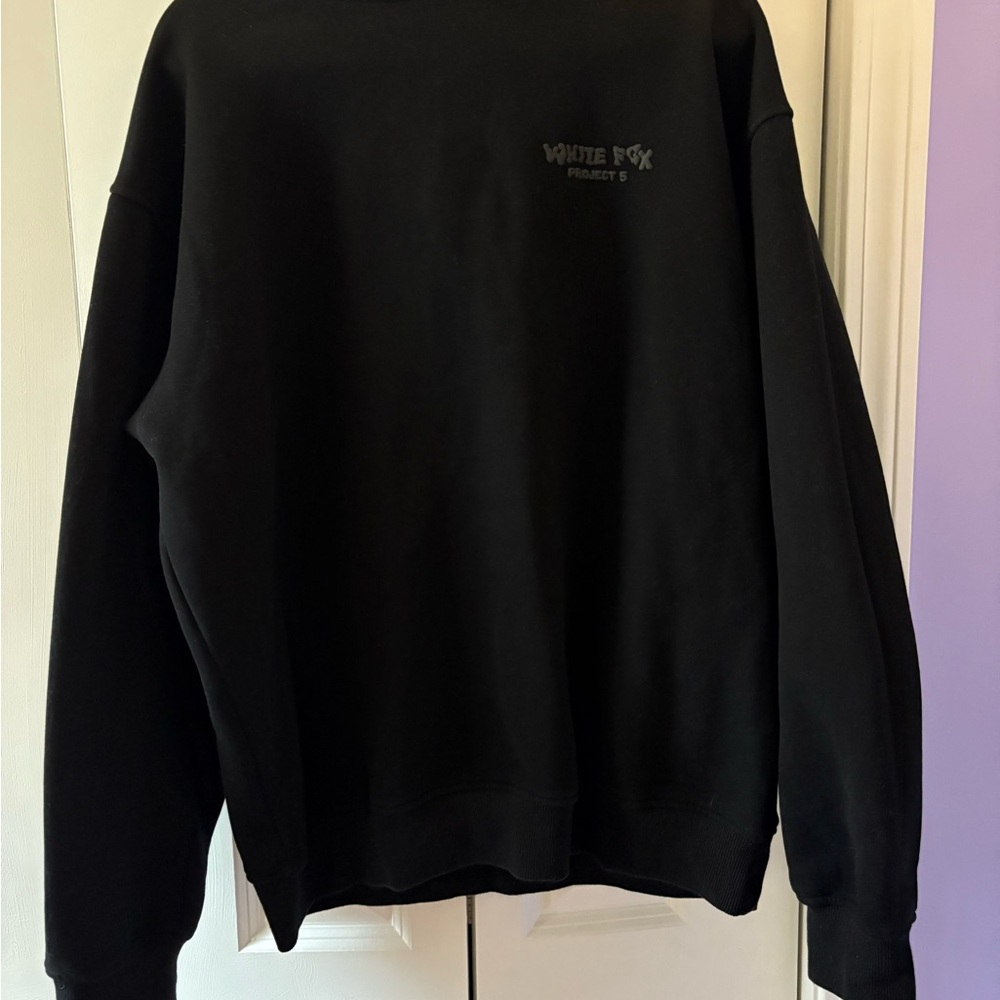 SOLD White Fox Hoodie